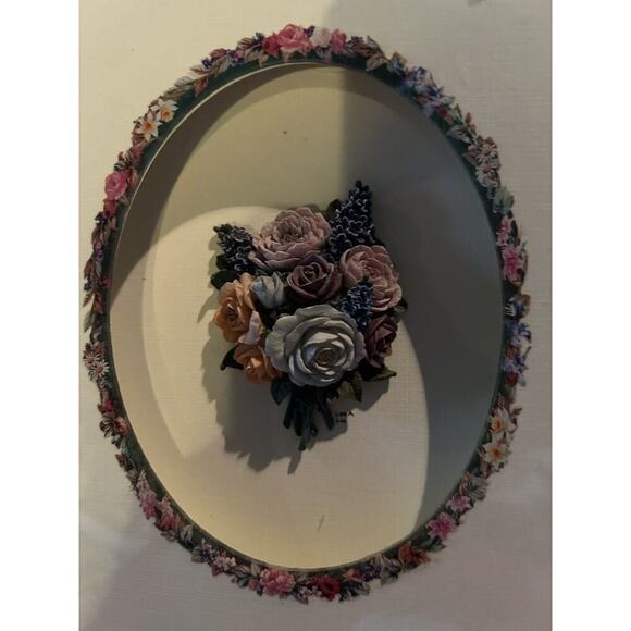 1999 Bradford edition glory Lana floral cameo picture - Picture 3 of 5